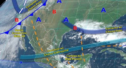 Frente frío 48 provocará temperaturas BAJO CERO en estos estados hoy jueves 13 de abril