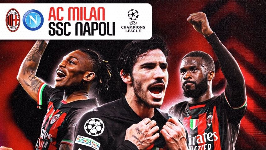 Qué canal transmite HOY Milan vs Napoli EN VIVO por TV: Champions League 2023