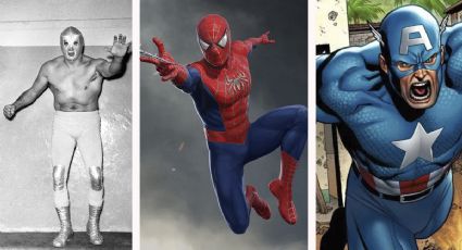 ¿Sabías que... El Santo y el Capitán América se unieron para pelear contra Spider-Man? (VIDEO)