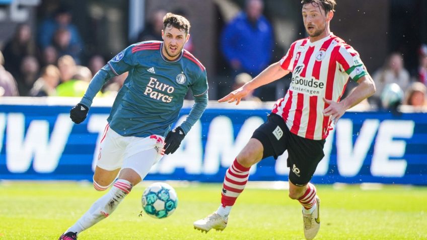 ¡Se acerca al título! Santiago Giménez anota GOL clave contra el Sparta Rotterdam (VIDEO)