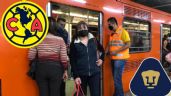 ¿Habrá cambio de horario en el Metro CDMX y Tren Ligero por el América vs Pumas?
