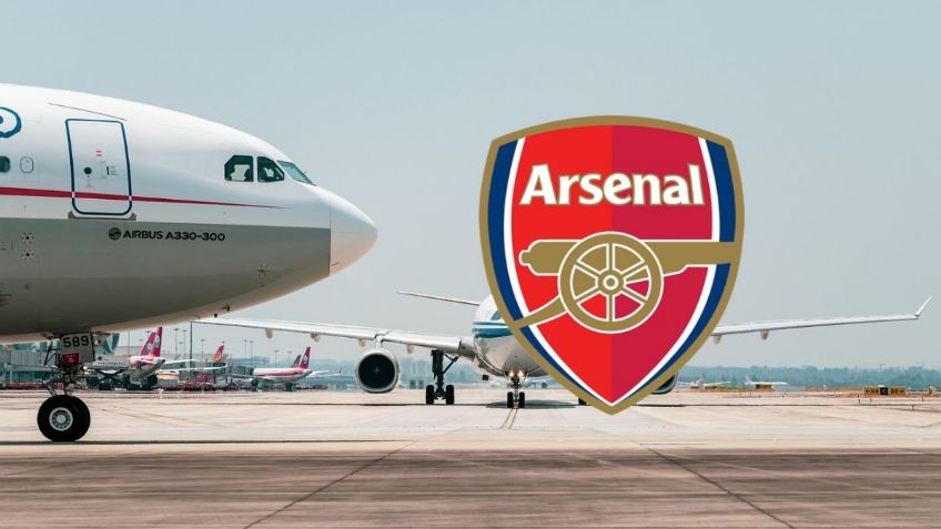 FOTO VIRAL | Se incendia avión del Arsenal antes de salir del aeropuerto ¿Cuál fue la causa?
