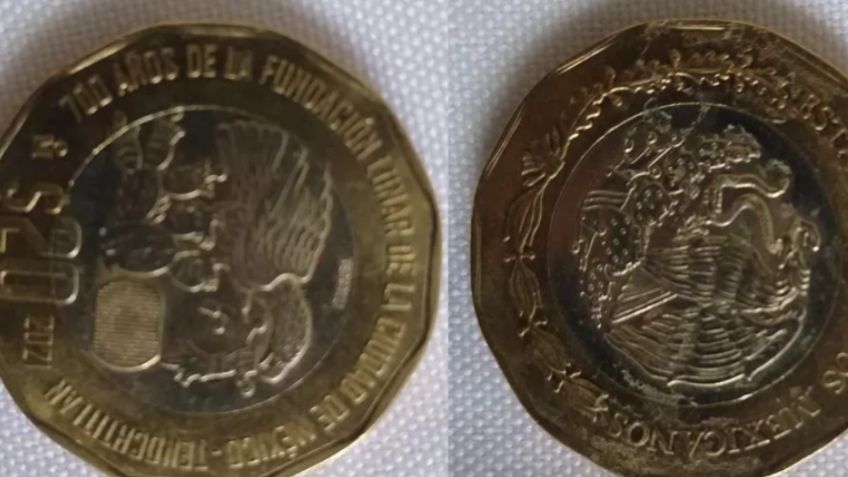 ¿Cuál es la moneda conmemorativa de la CDMX por la que pagan hasta 300,000 pesos?
