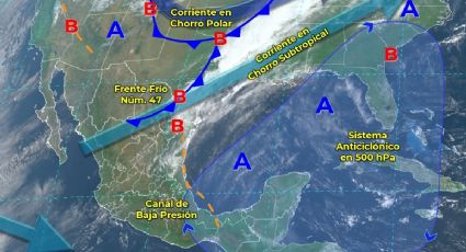 ¿Qué estados tendrán lluvias por el Frente Frío 47 del 6 al 9 de abril? | Clima México