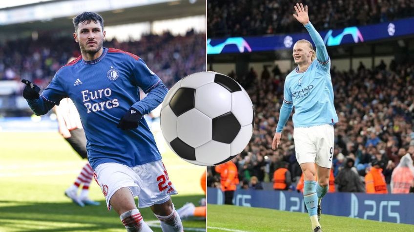 ¿Cuántos goles le faltan a Santiago Giménez para SUPERAR a Erling Halaand en este 2023?