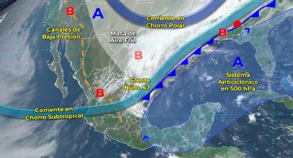 Frente frío 47: ¿cuáles son los estados con lluvias este 8 y 9 de abril?