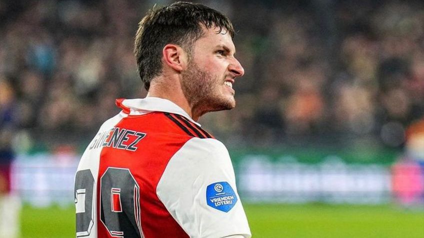 ¡Intratable! Santi Giménez participa en 4 GOLES del Feyenoord vs Waalwijk (VIDEOS)