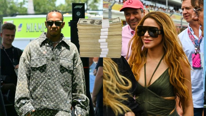 ¿Quién tiene mayor fortuna: Shakira o Lewis Hamilton?