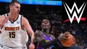Finales de Conferencia NBA: El día que la WWE enfrentó a los Nuggets y los Lakers en el ring (VIDEO)