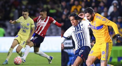 Pronóstico para las semifinales de ida, Clausura 2023 | Chivas vs América y Tigres vs Rayados