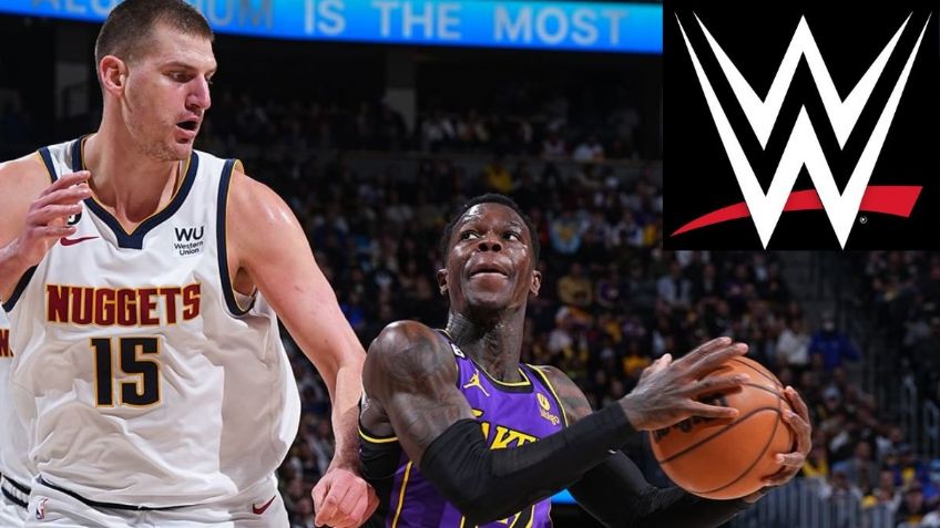 Finales de Conferencia NBA: El día que la WWE enfrentó a los Nuggets y los Lakers en el ring (VIDEO)