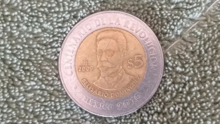 ¿Cuántos MILES de pesos ofrecen por esta rara moneda de 5 pesos de Eulalio Gutiérrez?