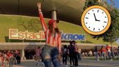 ¿Cuántas horas antes del Chivas vs América se abren las puertas del Estadio Akron?