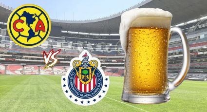 ¿Cuánto cuesta un vaso de cerveza en el Estadio Azteca para el América vs Chivas?