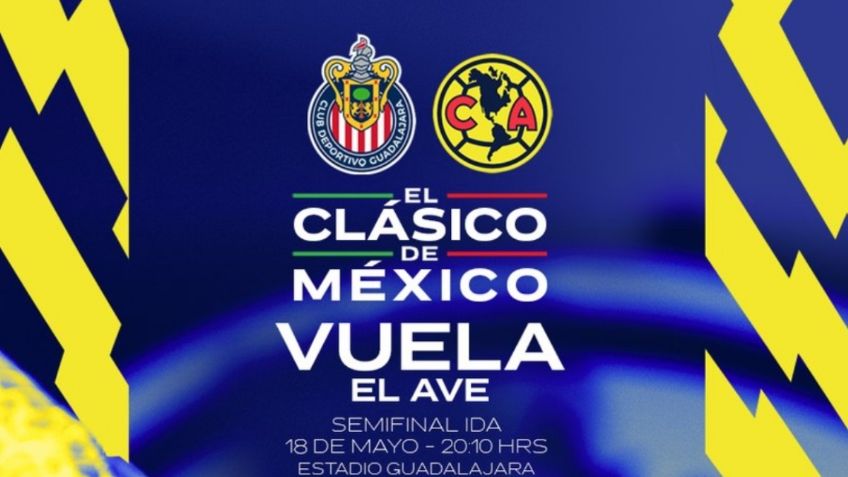 Qué canal transmite HOY Chivas vs América EN VIVO por TV: Semifinal de ida, Liga MX