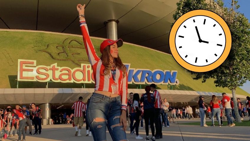¿Cuántas horas antes del Chivas vs América se abren las puertas del Estadio Akron?