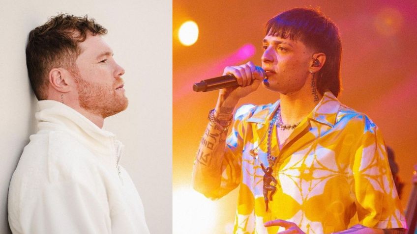 ¿Peso Pluma cobrará por cantar el Himno Nacional en la pelea del Canelo Álvarez?