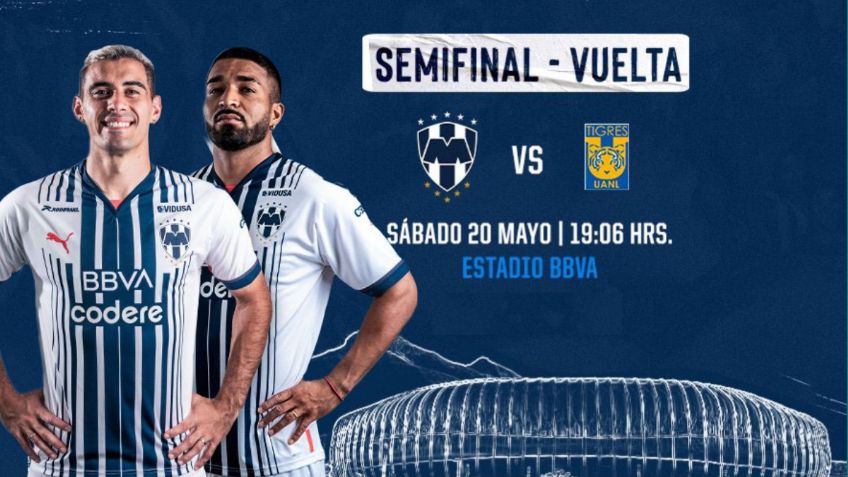 Link para ver EN VIVO online Monterrey vs Tigres | Semifinal vuelta, Clausura 2023