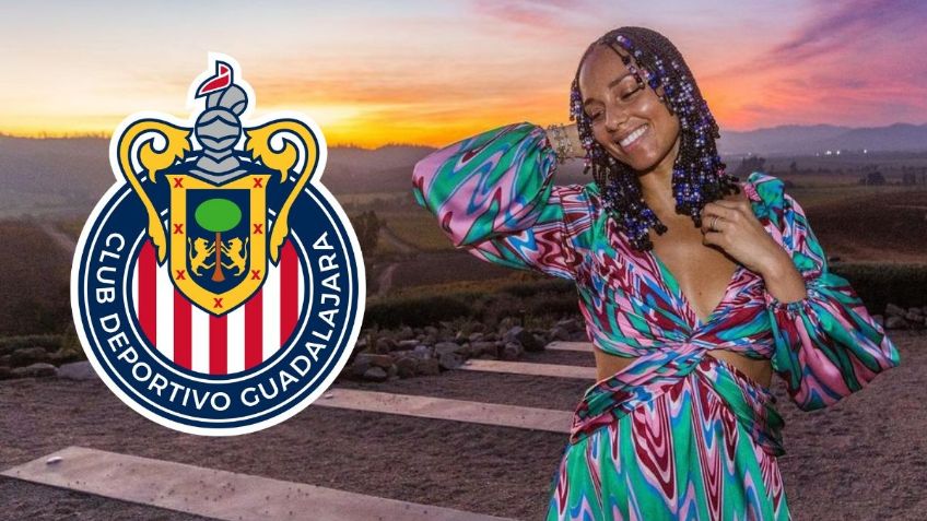 Ella es Alicia Keys, famosa cantante que apoya a Chivas en el Clásico Nacional (FOTOS)