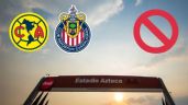 América vs Chivas | Checa la lista de objetos PROHIBIDOS para la semifinal en el Estadio Azteca