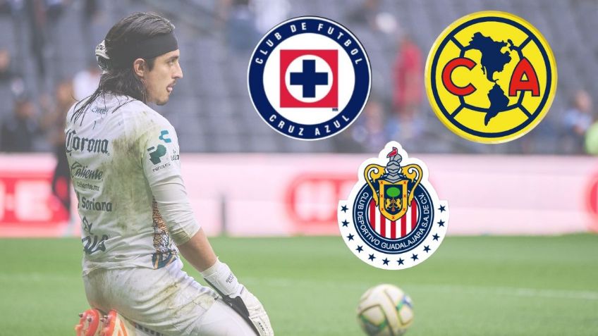 Cruz Azul, Chivas y América van por Carlos Acevedo; ¿cuánto dinero vale el portero de Santos?