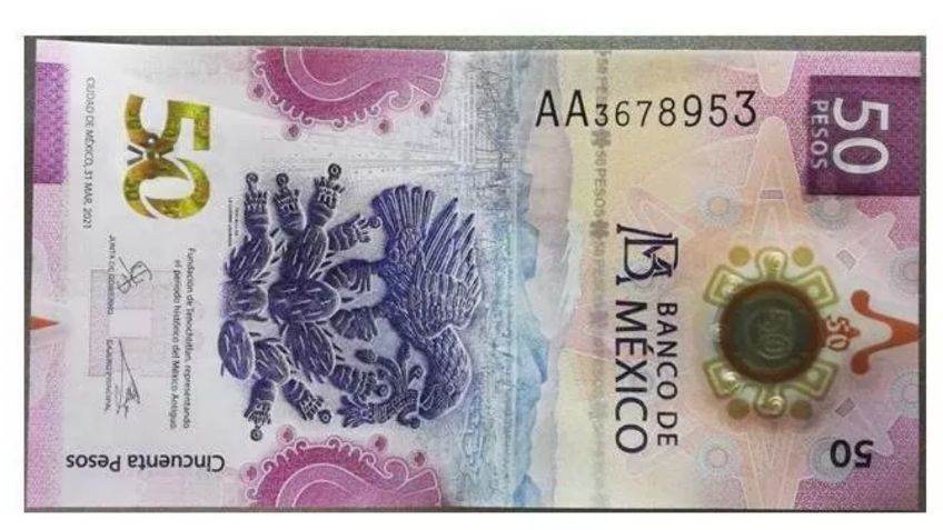 Conoce el raro billete de 50 pesos por el que te pueden pagar hasta 2,000,000 de pesos