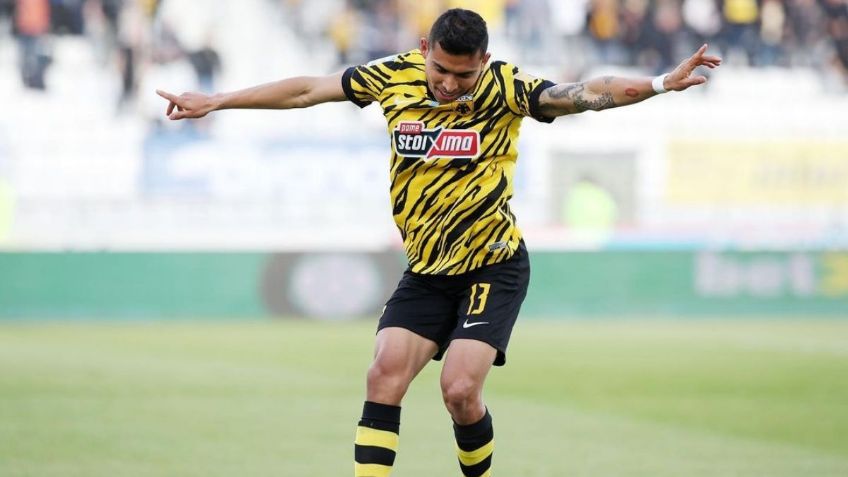 Los BRUTALES números de Orbelín Pineda en los títulos de Liga y Copa para el AEK de Almeyda