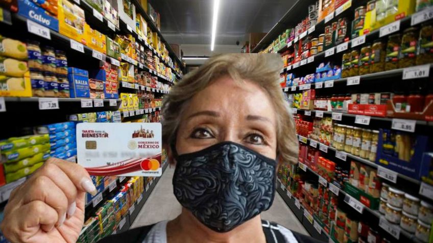 Pensión Bienestar: ¿Qué supermercados hacen descuento con la tarjeta?