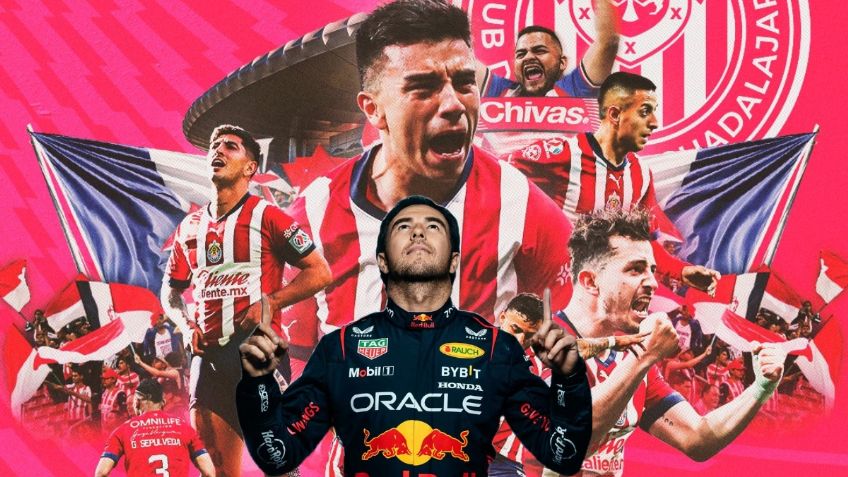 Checo Pérez: el miembro de su familia que es la cábala de Chivas para la final