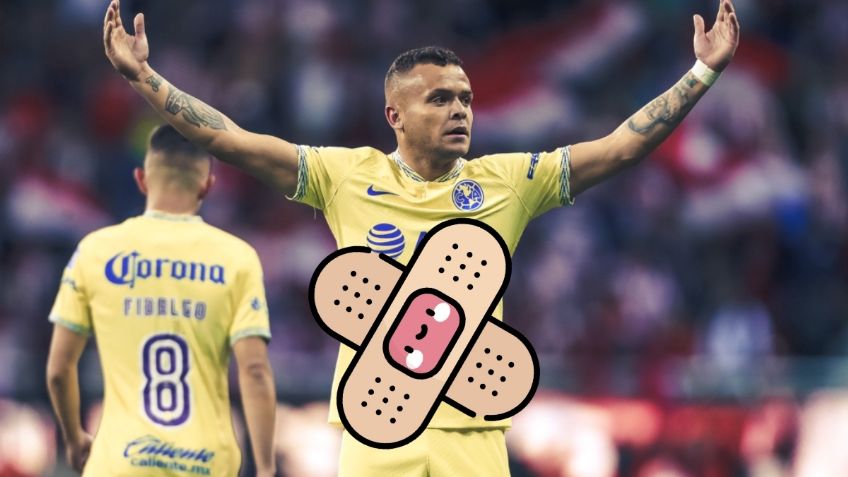 Liga MX: así le quedó la pierna al Cabecita Rodríguez tras ser operado (FOTO)