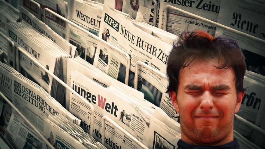 Checo Pérez, humillado por prensa de Países Bajos tras GP de Mónaco: "Nunca mereció ese título"