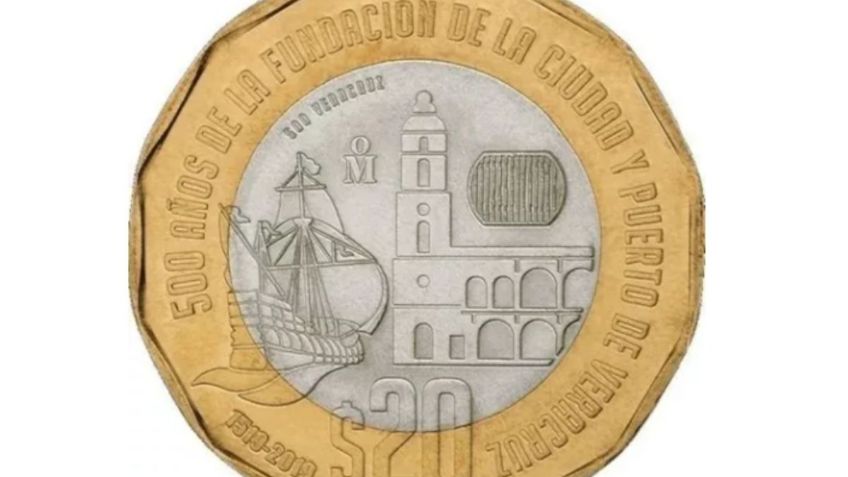 CARACTERÍSTICAS de la moneda de 20 pesos por la que exigen hasta 800,000 pesos