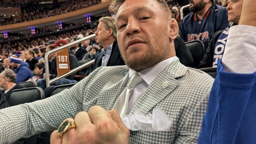 Conor McGregor causa polémica por VIDEO golpeando a mascota del Miami Heat | Viral