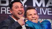 ¡Rivales y amigos! Así fue el reencuentro de Julio César Chávez y Óscar de la Hoya (VIDEO)