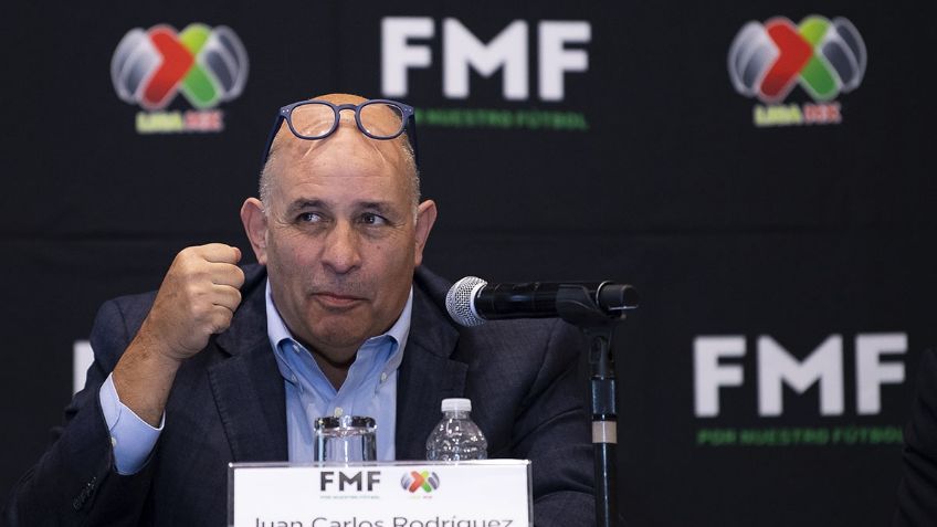 Las 5 promesas de Juan Carlos Rodríguez, nuevo presidente de la FMF, a la Liga MX