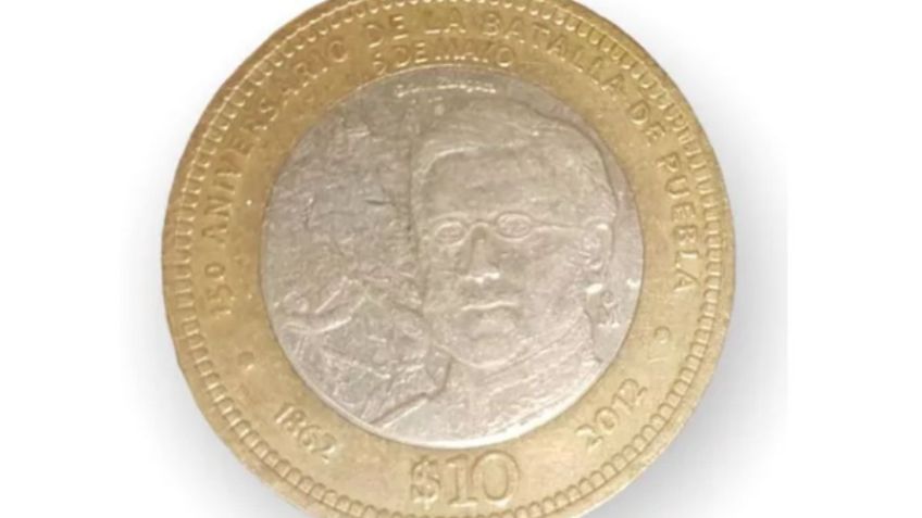 La moneda de 10 pesos que vale 70,000 pesos en internet; ¿la tienes en casa?
