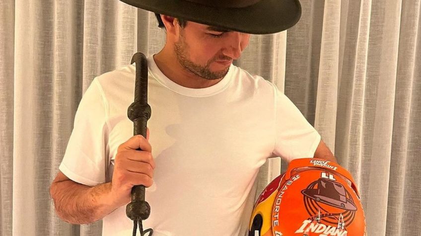 Checo Pérez presume hermoso casco de película para el GP de Canadá 2023 | Horario y dónde ver