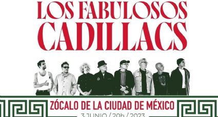 FABULOSOS CÁDILLACS: link para ver en vivo su concierto en el Zócalo de la CDMX