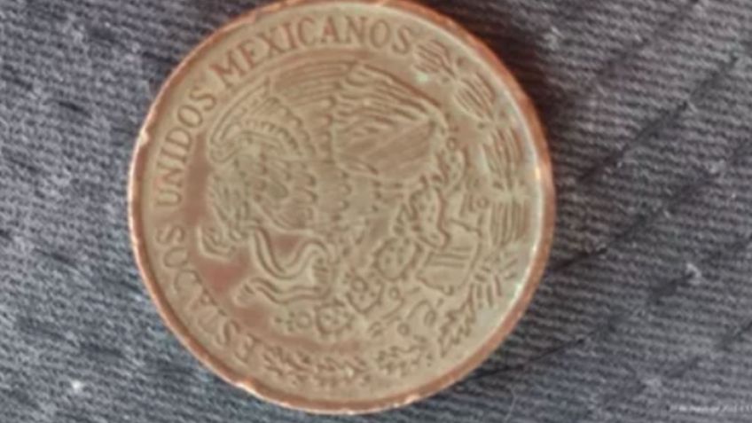 Conoce la moneda de 20 centavos del Volcán Popocatépetl que se vende en 400,000 pesos