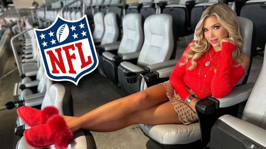Gracie Hunt sube la temperatura en redes con FOTOS a 100 días de la NFL