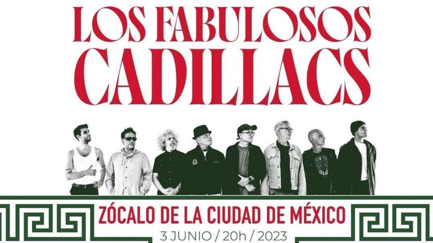 FABULOSOS CÁDILLACS: link para ver en vivo su concierto en el Zócalo de la CDMX
