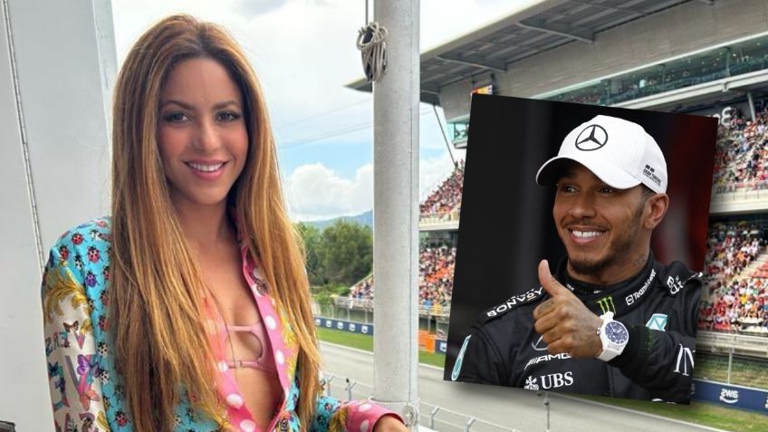 Shakira ya no esconde su AMORÍO con Hamilton y deja recadito a PIQUÉ