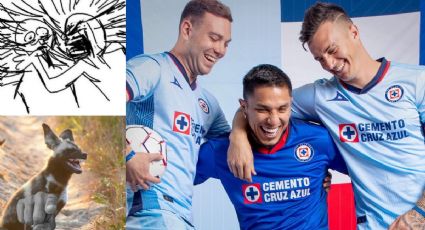 Cruz Azul presentó su nueva playera para el Apertura 2023 y los MEMES se BURLAN de ella