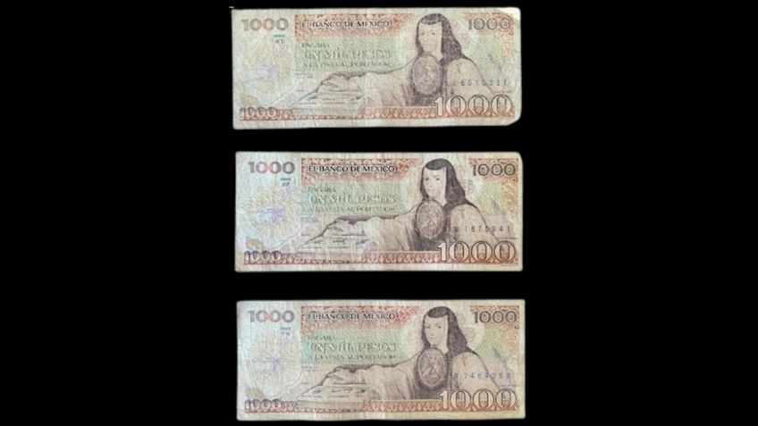 Checa la colección de billetes antiguos por la que piden más de medio millón de pesos