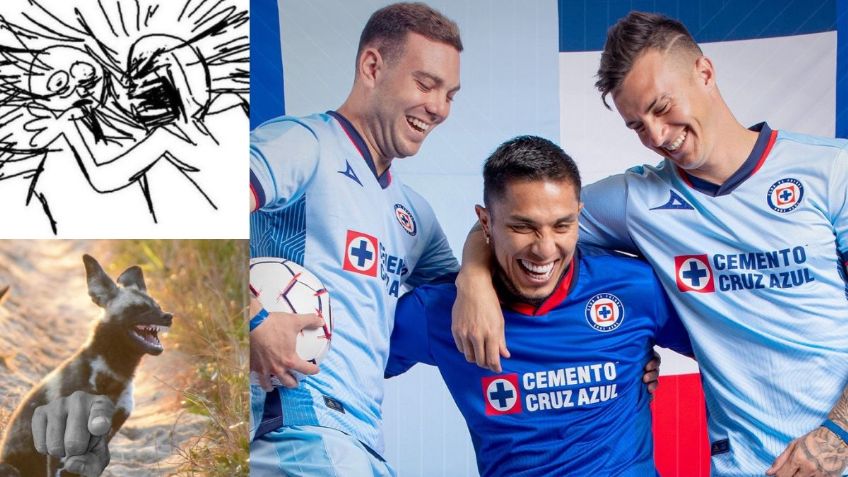 Cruz Azul presentó su nueva playera para el Apertura 2023 y los MEMES se BURLAN de ella