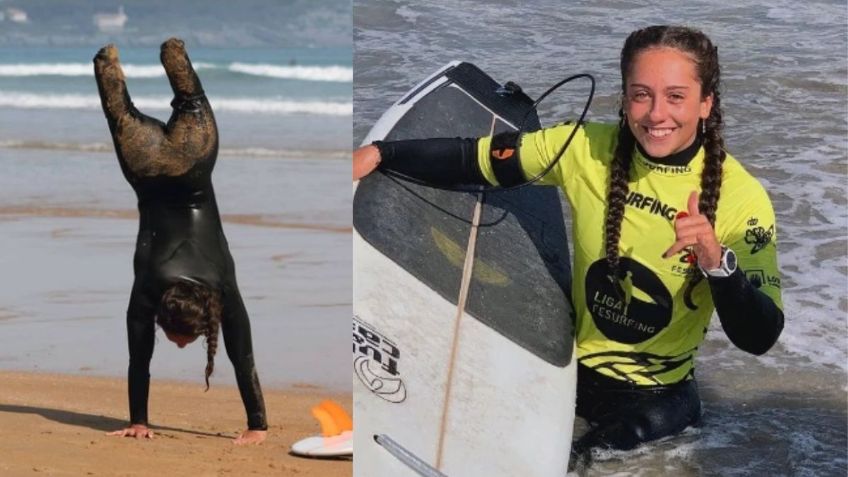 Nació sin piernas, venció a la adversidad y es una de las mejores surfeadoras del mundo | VIDEO