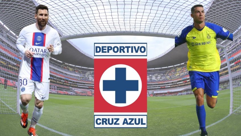 Cruz Azul, el ÚNICO club mexicano en enfrentar a Messi y a Cristiano en juegos oficiales