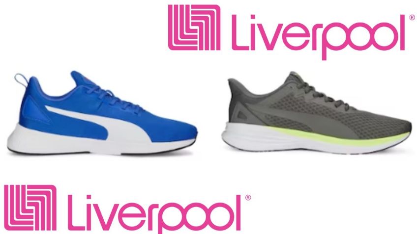 Gran Barata Liverpool: 5 marcas de tenis runner para hombre con 50% de descuento