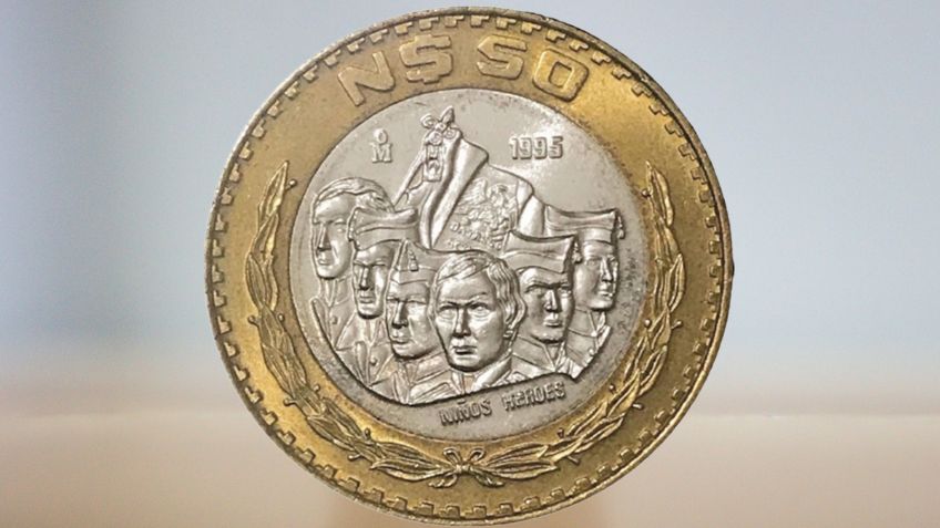 ¿Cómo es la moneda de los Niños Héroes que vale 75 mil pesos en internet? FOTOS