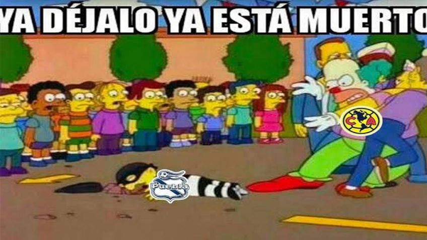 Puebla no puede ganarle al América quienes estrenan a Quiñones y los MEMES festejan la victoria